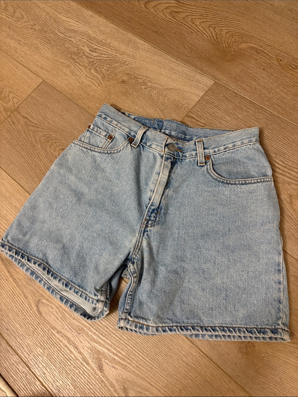Levi's Light Blue Denim Shorts
